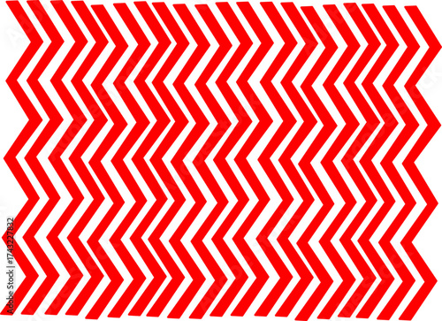 Vibrant red zigzag chevron pattern forming a modern geometric background. Ideal for textiles, wallpapers, wrapping paper, and contemporary digital designs.
