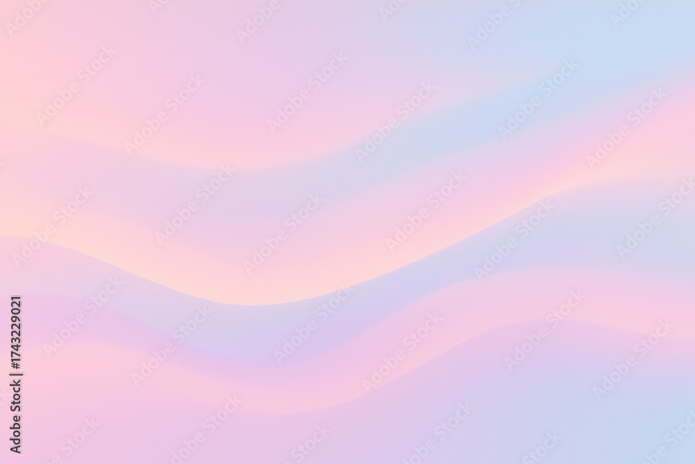 Fototapeta premium Abstract Pink and Blue Pastel Gradient Background With Wavy Texture