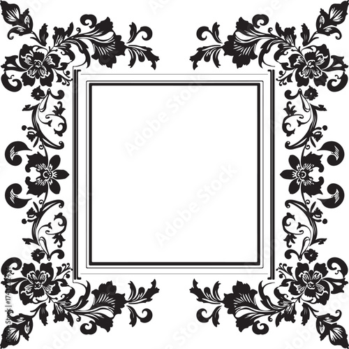 Vintage Frames Set featuring beautifully detailed ornamental borders and classic flourishes.