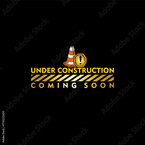 Coming soon, board and wallpaper vector