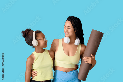 African-American mother wit...