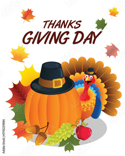 thanksgiving vector design