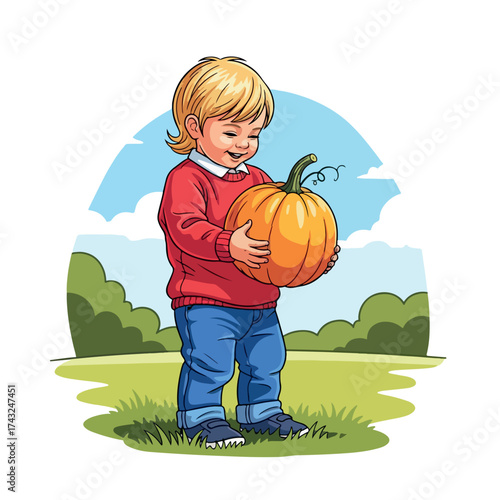 party, illustration, children, halloween, pumpkin, autumn, october, spooky, horror, ghost, holiday, happy, funny, cute, girl, cartoon, child, fun, celebration, decoration, costume, scary, vector, char