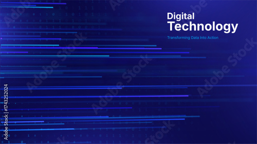 Wallpaper Mural High Speed Light Particles Internet Data Background. Digital Road Fast Speed Internet Broadband Data Flow Concept. Vector Illustration. Torontodigital.ca