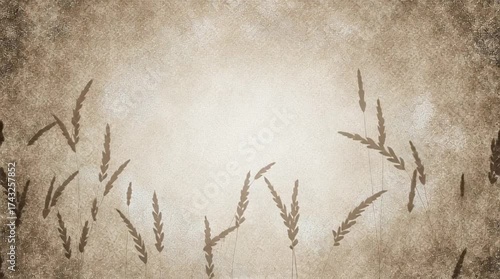Rough Beige Grunge Texture Background