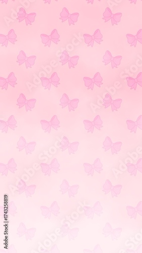 aesthetic pink cute wallpaper background illustration