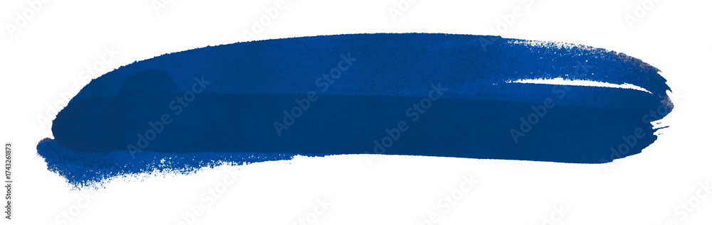 Fototapeta premium blue watercolor background. Artistic hand paint. Isolated on transparent background.