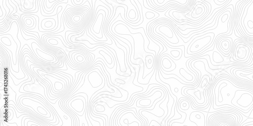 geographic grid vector isolate minimal topographic wave map lines. Ocean topographic line abstract sea map area space technology topo landscape map texture.