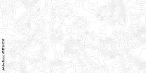 geographic grid vector isolate minimal topographic wave map lines. Ocean topographic line abstract sea map area space technology topo landscape map texture.