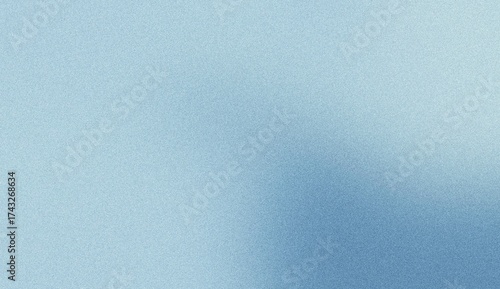Abstract textured background with subtle gradient of light blue and white, resembling frosted glass or a soft, shimmering surface. Noise background. Gradient texture background