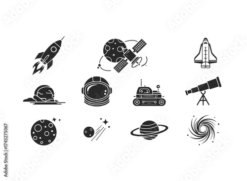 Abstract geometric pattern with bold colors and clean lines