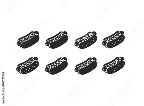 Abstract geometric pattern with vibrant color blocks