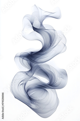 Ethereal waves of abstract elegance flow seamlessly into a timeless dance of form.
