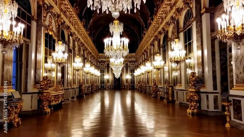 The Palace of Versailles: A Glimpse into the Opulent Hall of Mirrors and Royal Grandeur