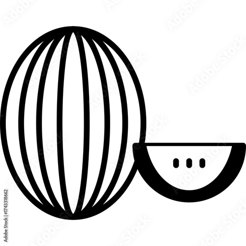 Watermelon Icon