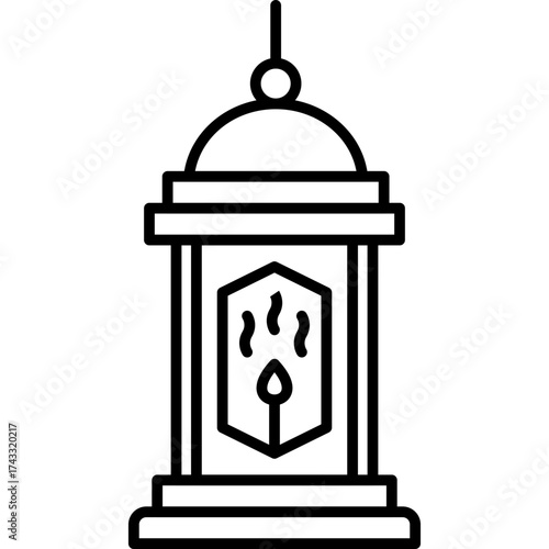 Islamic Lantern Icon