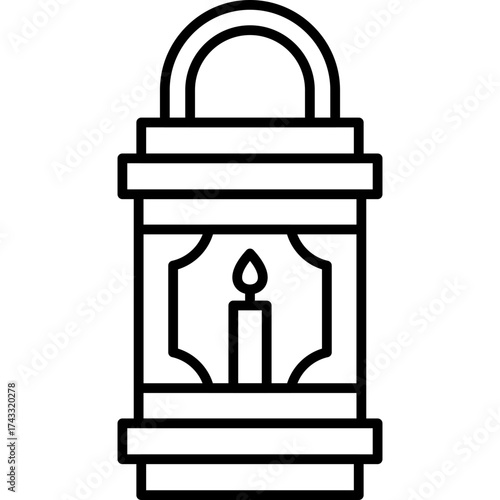 Islamic Lantern Icon