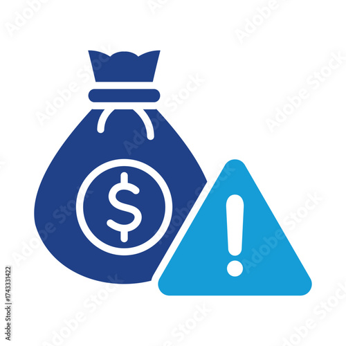 Financial Risk Icon