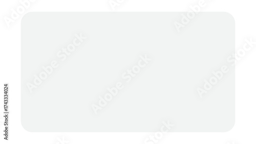 Minimal light grey transparent plastic and glass panel. Smooth frosted blur panel design. Design element png