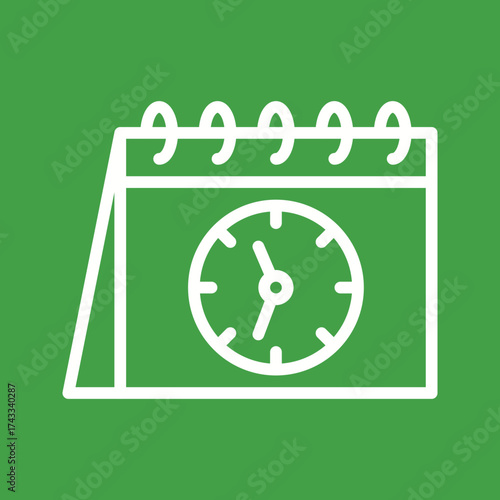 Visual Schedule Icon