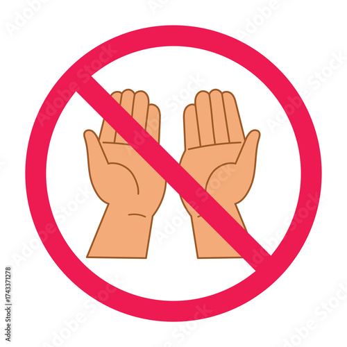 Wrong ways to pray vector illustration, mistakes when praying, ineffective way of praying, common mistake made in prayer, flat vector image