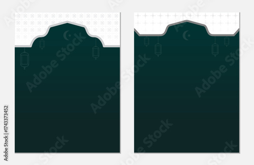 islamic design template, Ramadan kareem islamic background