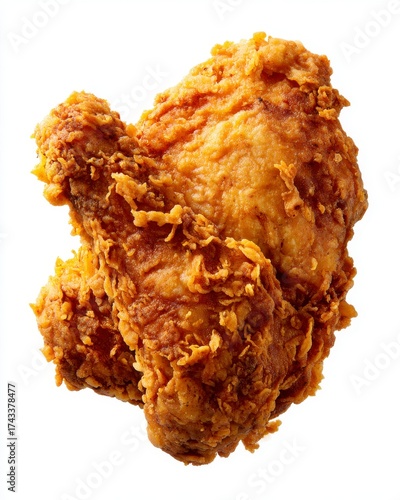 chicken wings isolated on white