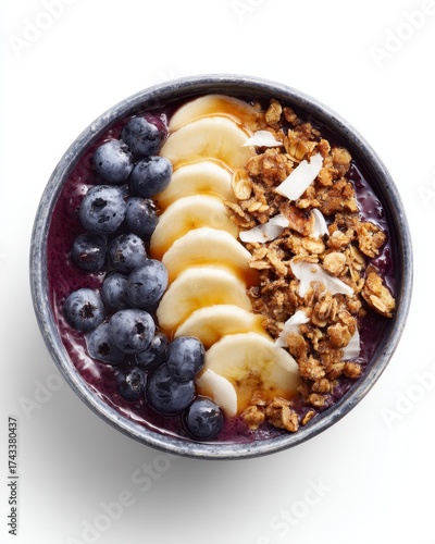 waffles with blueberries