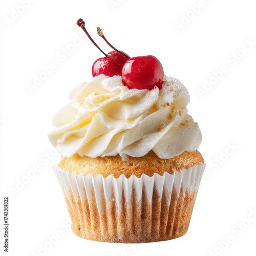 cupcake with cherry