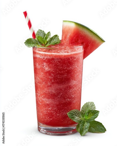 fresh strawberry smoothie
