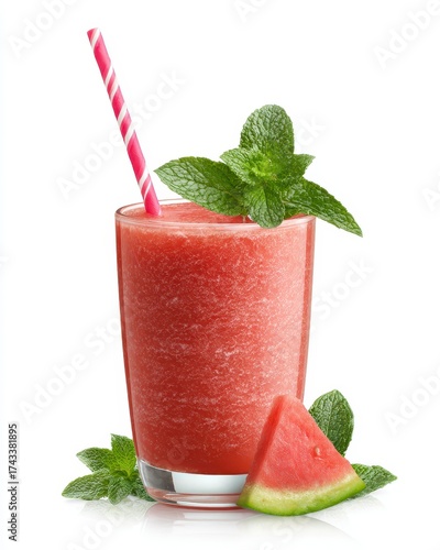fresh strawberry smoothie