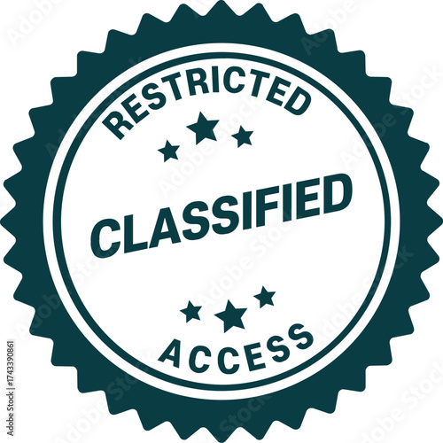 Restricted Classified Access Seal