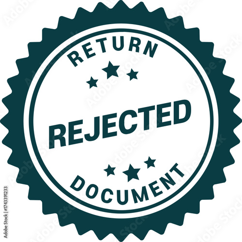 Rejected Return Document Seal