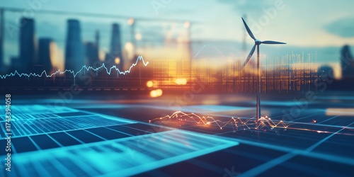 Smart Renewable Energy Analytics with Wind Turbine and Digital Data Visualization for Sustainable Growth