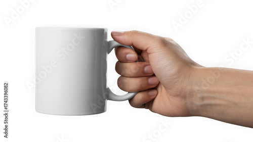 hand holding a cup