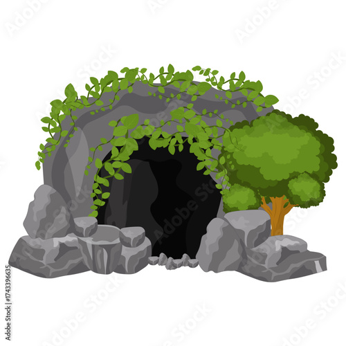 Cave Illustration
