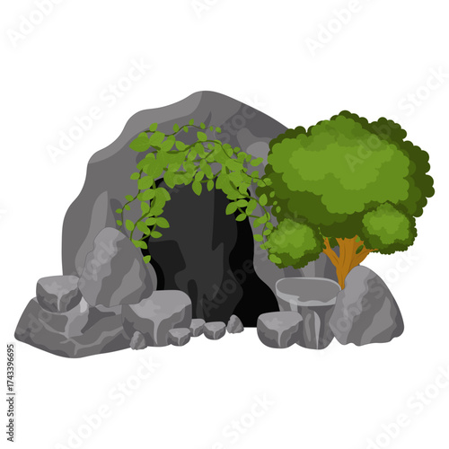 Cave Illustration