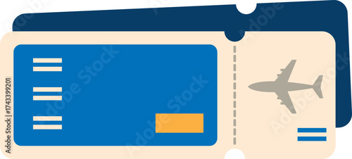 Plane Holiday Ticket