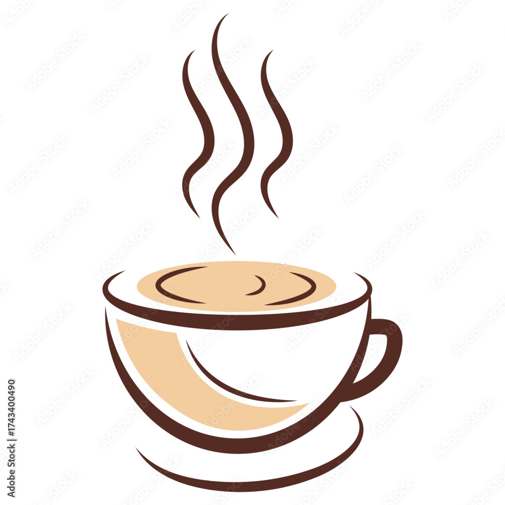 Obraz premium Coffee Shop Logo