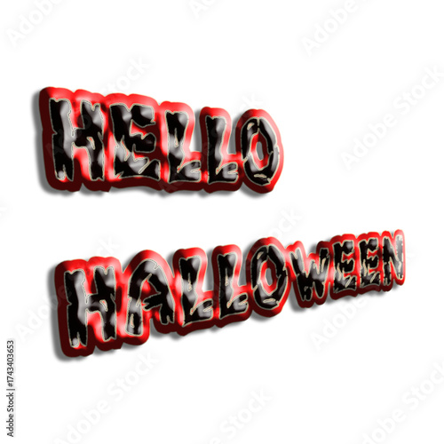 Spooky Red and Black 