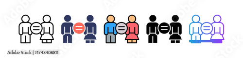 Fair Treatment multiple icon