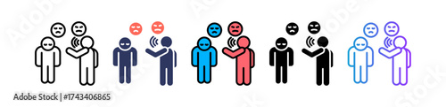 Non Discrimination multiple icon