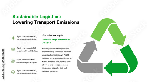 Sustainable Logistics Lowering Transport Emissions