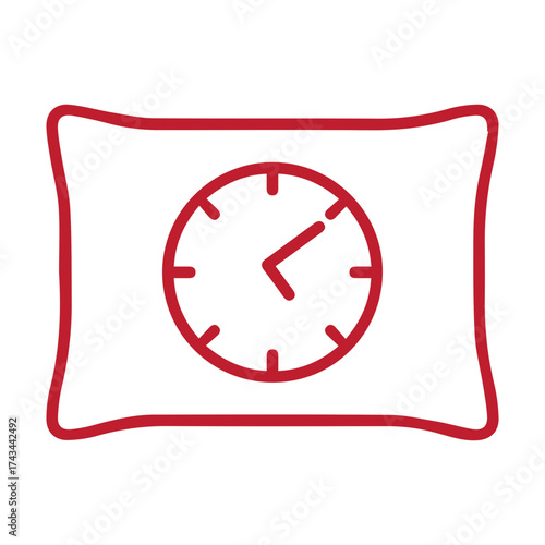 Bedtime Clock Icon