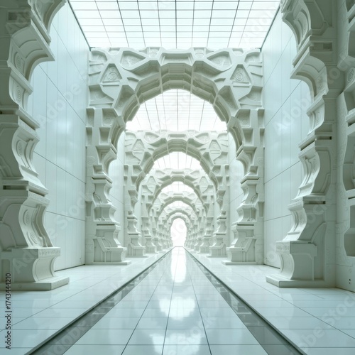 Artistic patterns of channel architecture