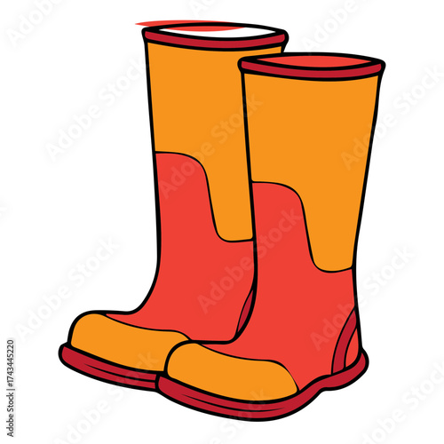 Colorful Rain Boots