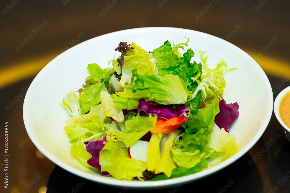 custom made wallpaper toronto digitalfresh salad on a plate