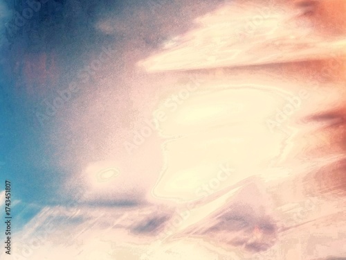 Abstract background with glorious and radiant highlights