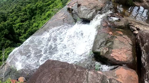 Wallpaper Mural Pha Luang Waterfall National Park, a beautiful and high waterfall located in Ubon Ratchathani Province, Thailand. Torontodigital.ca