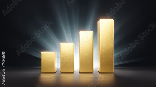 The continuously rising price of gold reaching new all-time highs, driven by political and economic uncertainty in many countries.